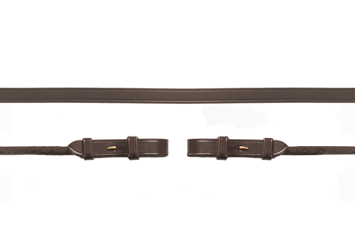 Rênes de bride cuir rond, Marron - Schockemöhle Sports