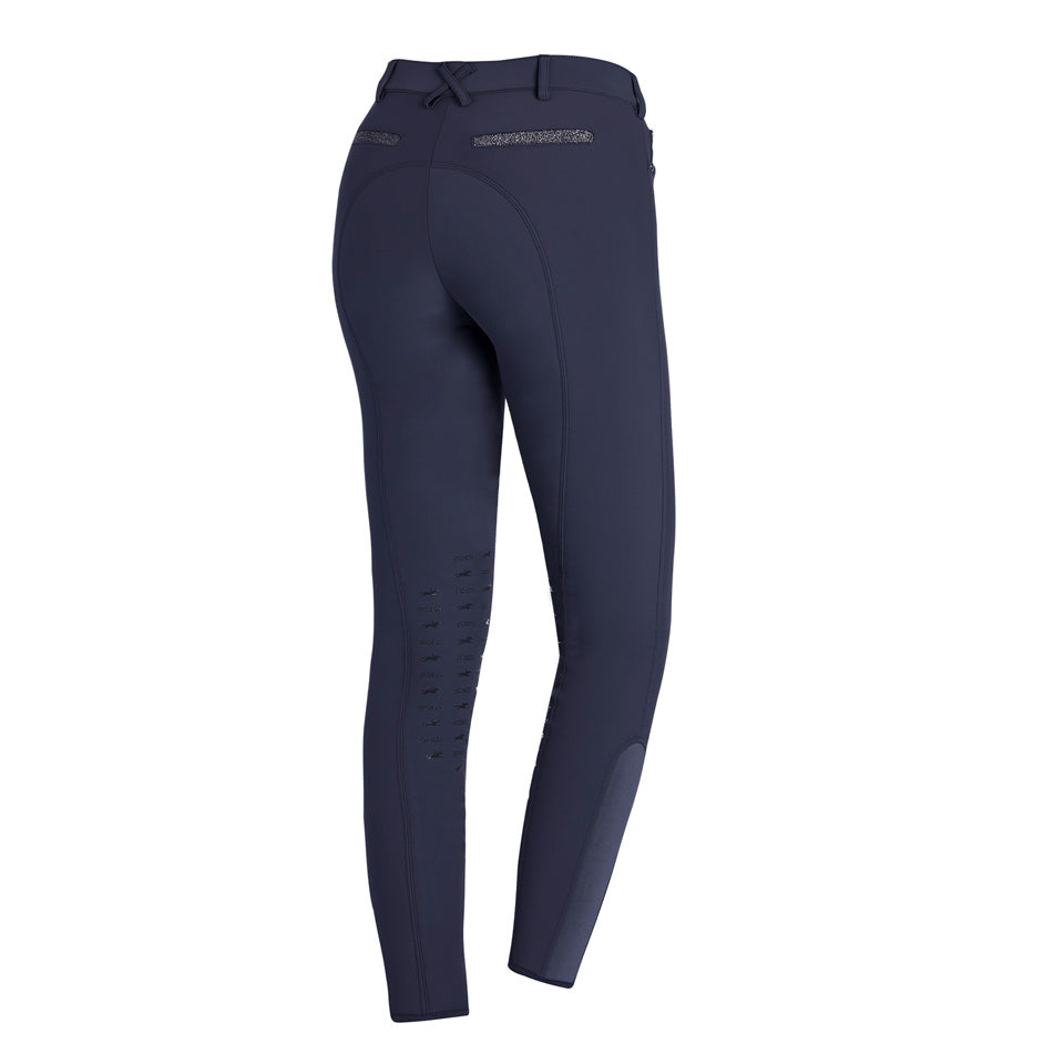 Pantalon Livia, genoux grip, Navy - Schockemöhle Sports