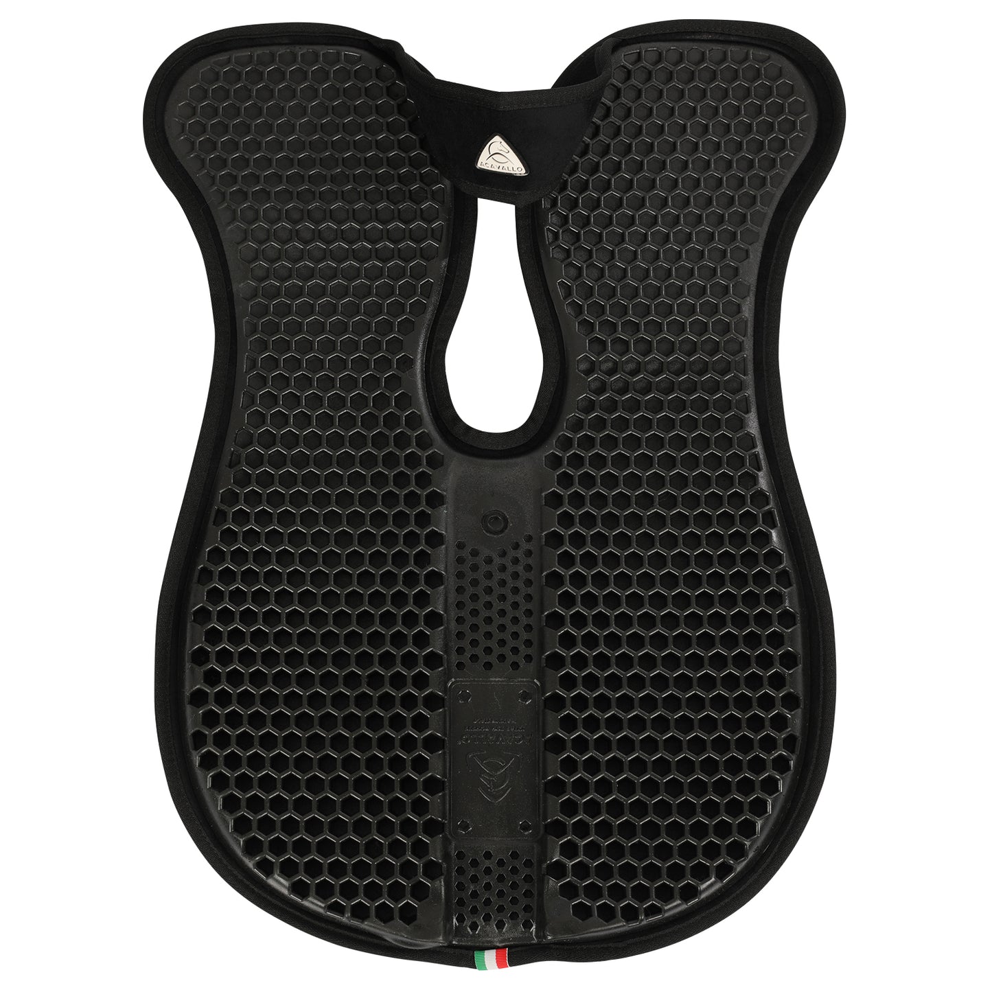 Amortisseur en gel hexa et réhausseur arrière, noir - Acavallo