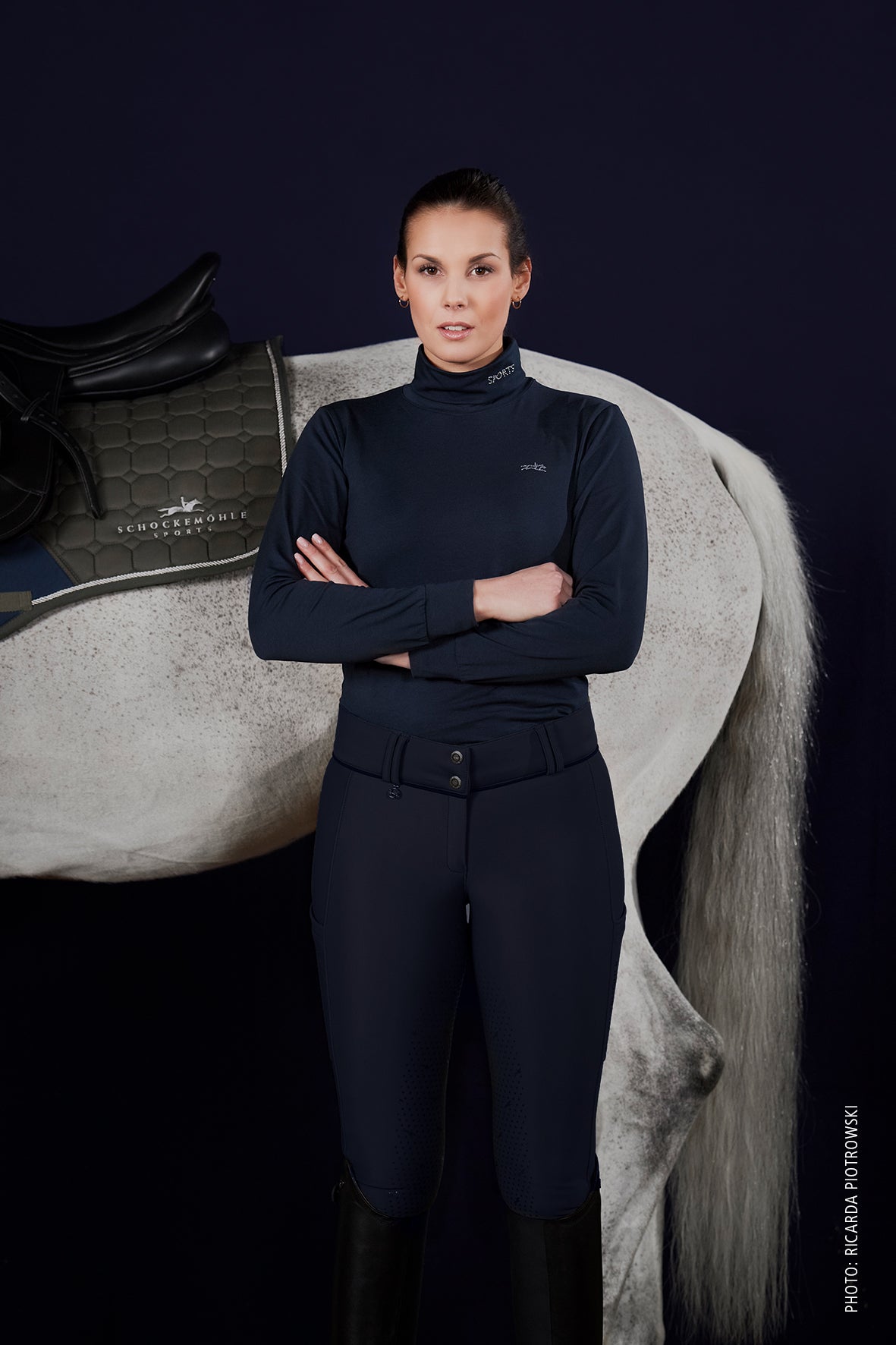 Haut Amber Style, Deep night - Schockemöhle AW 2023