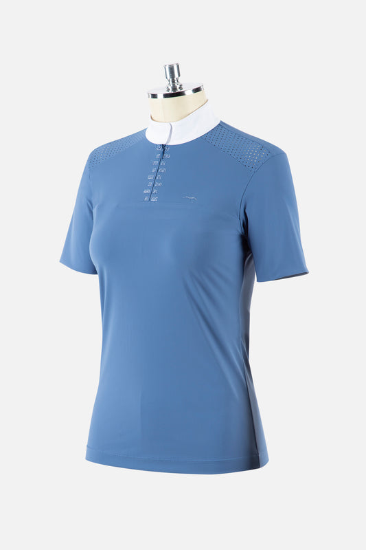 Polo de concours Blancha, Blu caribean - Animo Spring / Summer 25