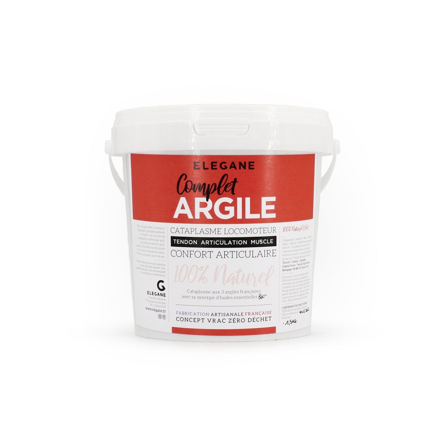 Complete Clay, Clay for horses - 5kg - Elegane