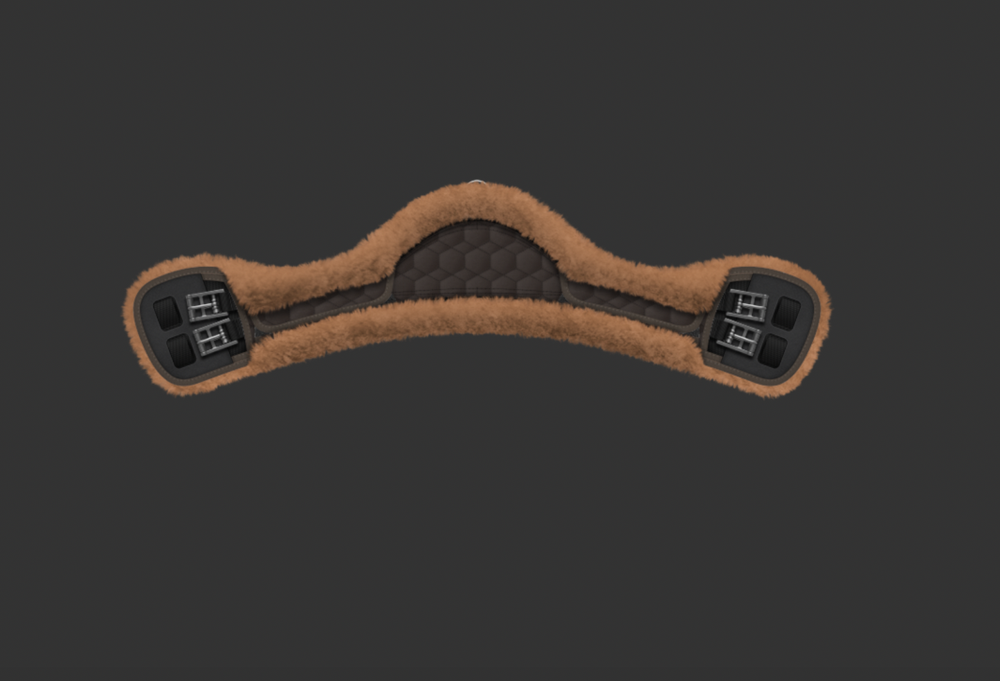 Sangle Athletico courte, base brown, à personnaliser - Mattes