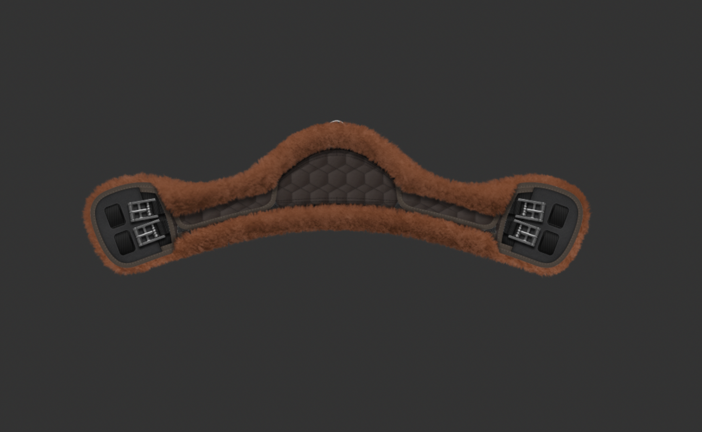 Sangle Athletico courte, base brown, à personnaliser - Mattes