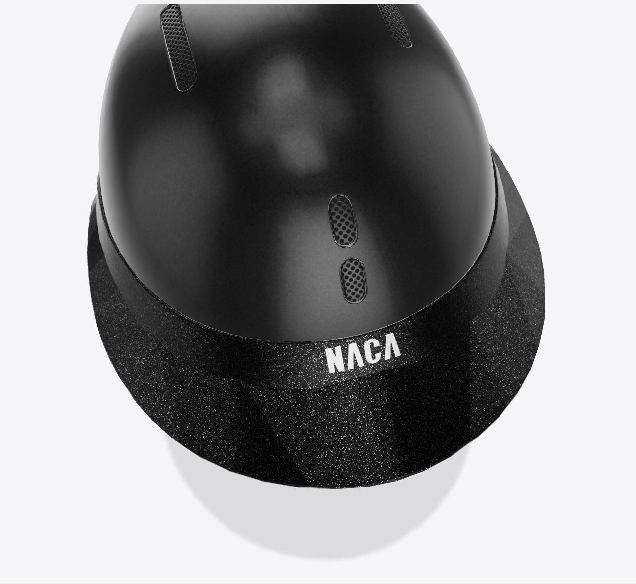 Casque Gravity XP, Noir Onyx, Mat (sans visière et mousse) - NACA