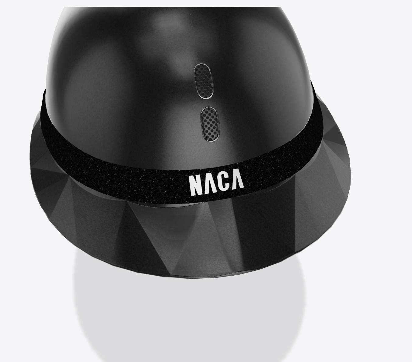 Casque Gravity XP, Noir Onyx, Mat (sans visière et mousse) - NACA