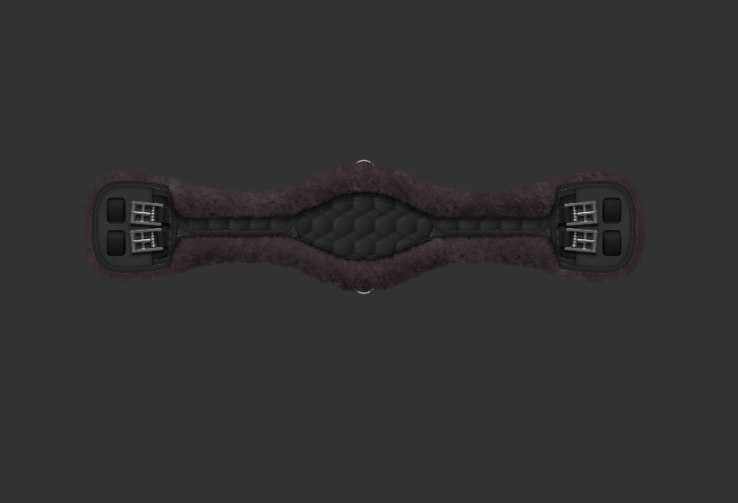 Sangle Anatomic courte, base noir, à personnaliser - Mattes