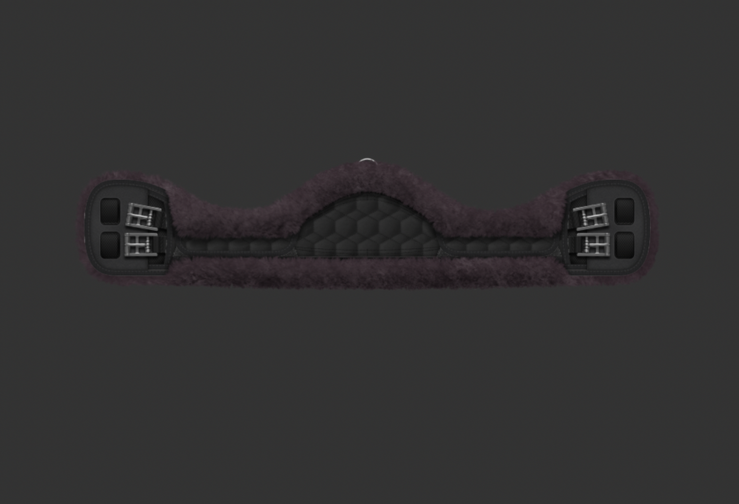 Sangle Asymétrique courte, base noir, à personnaliser - Mattes