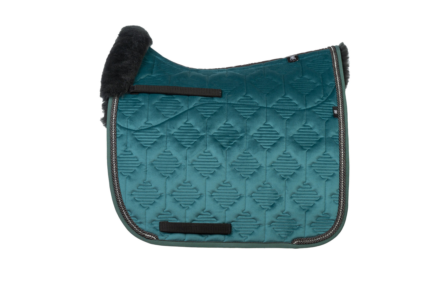 Tapis Crystal velours Petrole - Mattes 25