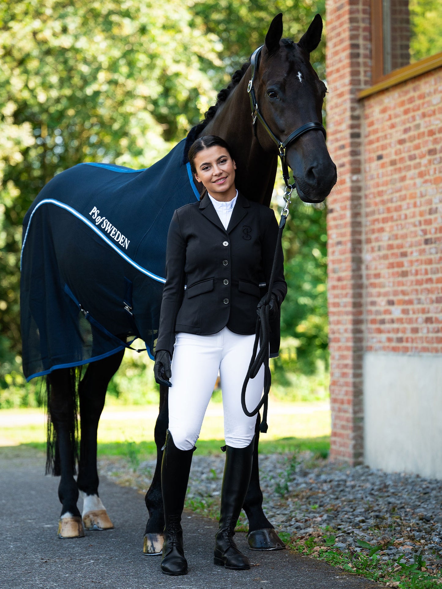 Chemise Cooling Rug, Navy - Ps of Sweden FW 23