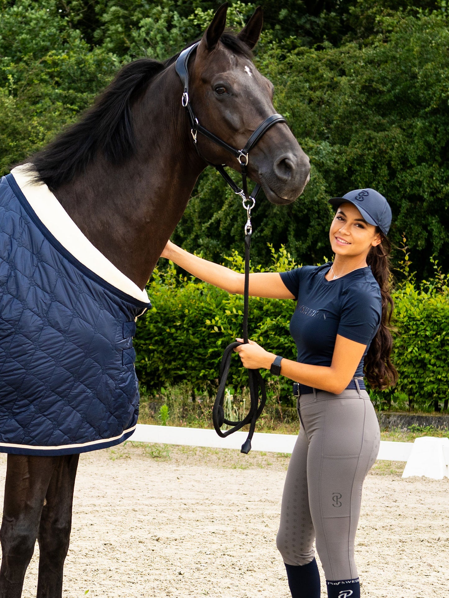 Stable Rug Signature, Navy - Ps of Sweden FW 23