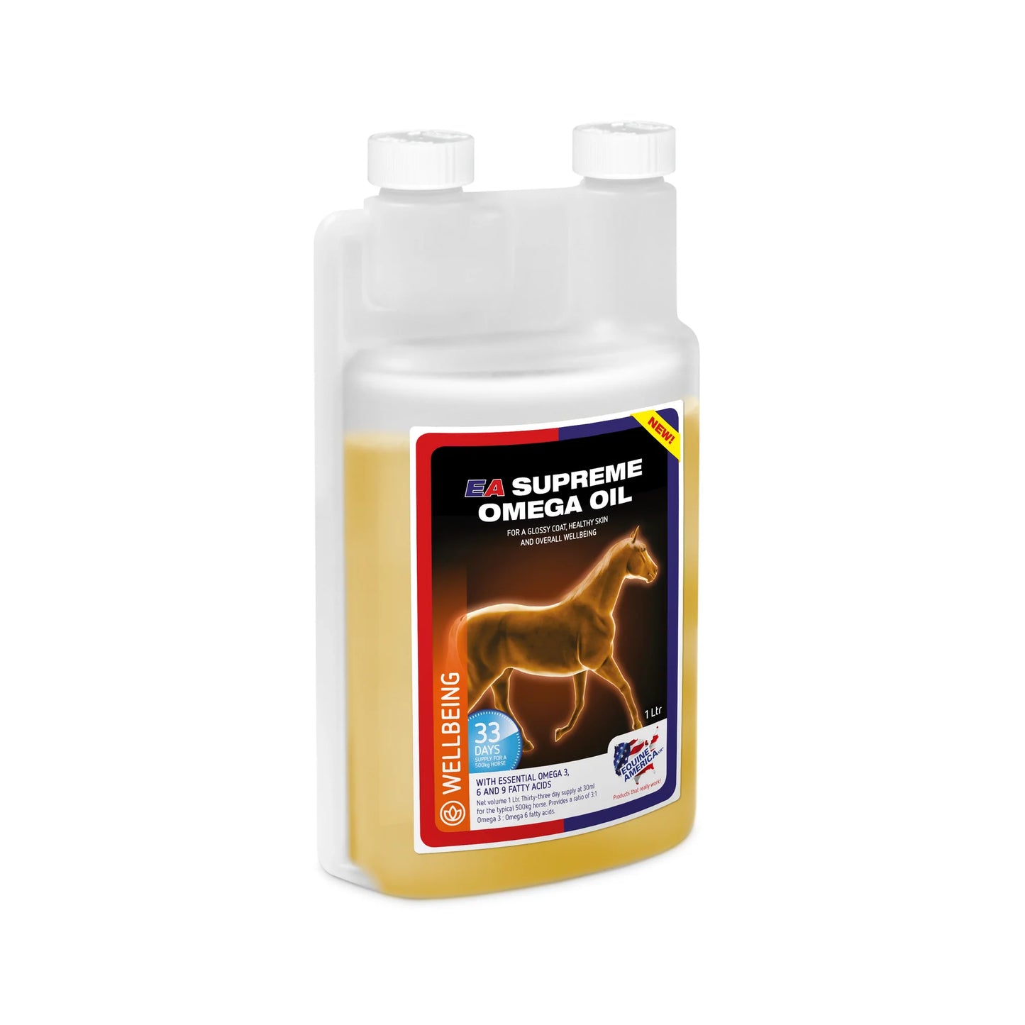 EA Supreme Omega Oil - Equine America
