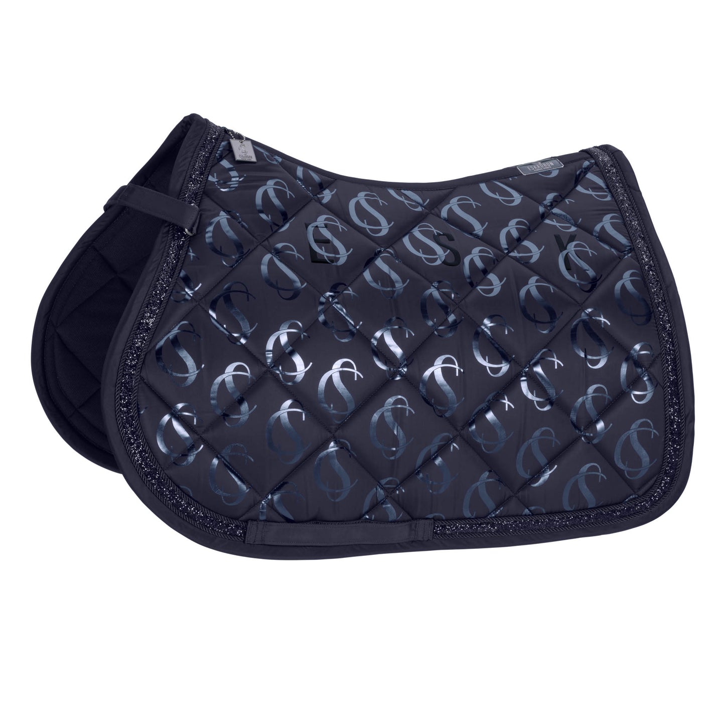 Tapis Glossy Jewel, navy - Eskadron Classic Sport SS2024