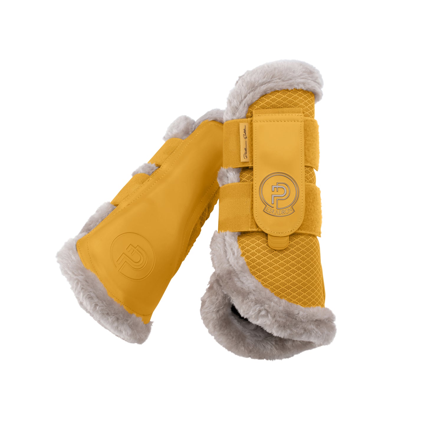 Guêtres Mesh Faux fur - Eskadron platinum 25