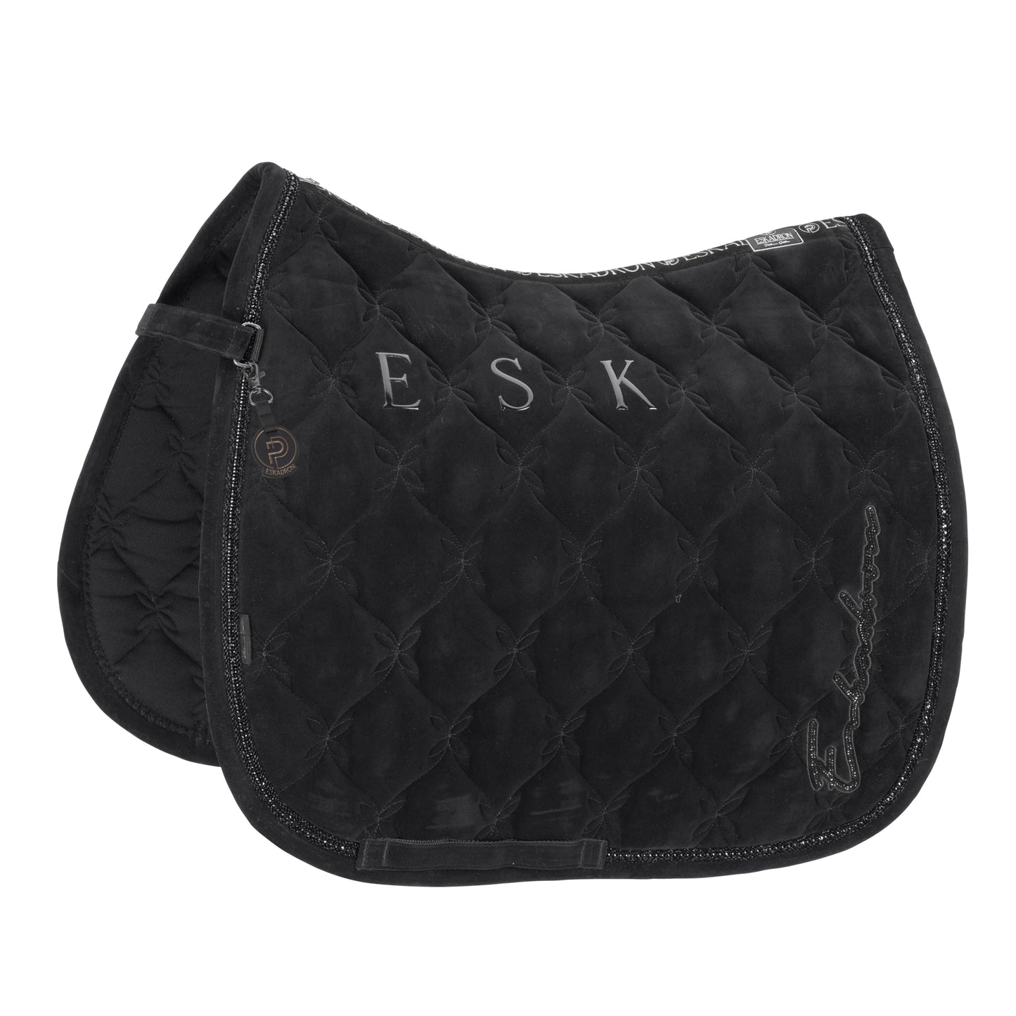 Tapis de selle Velours crystal - Eskadron platinum 25