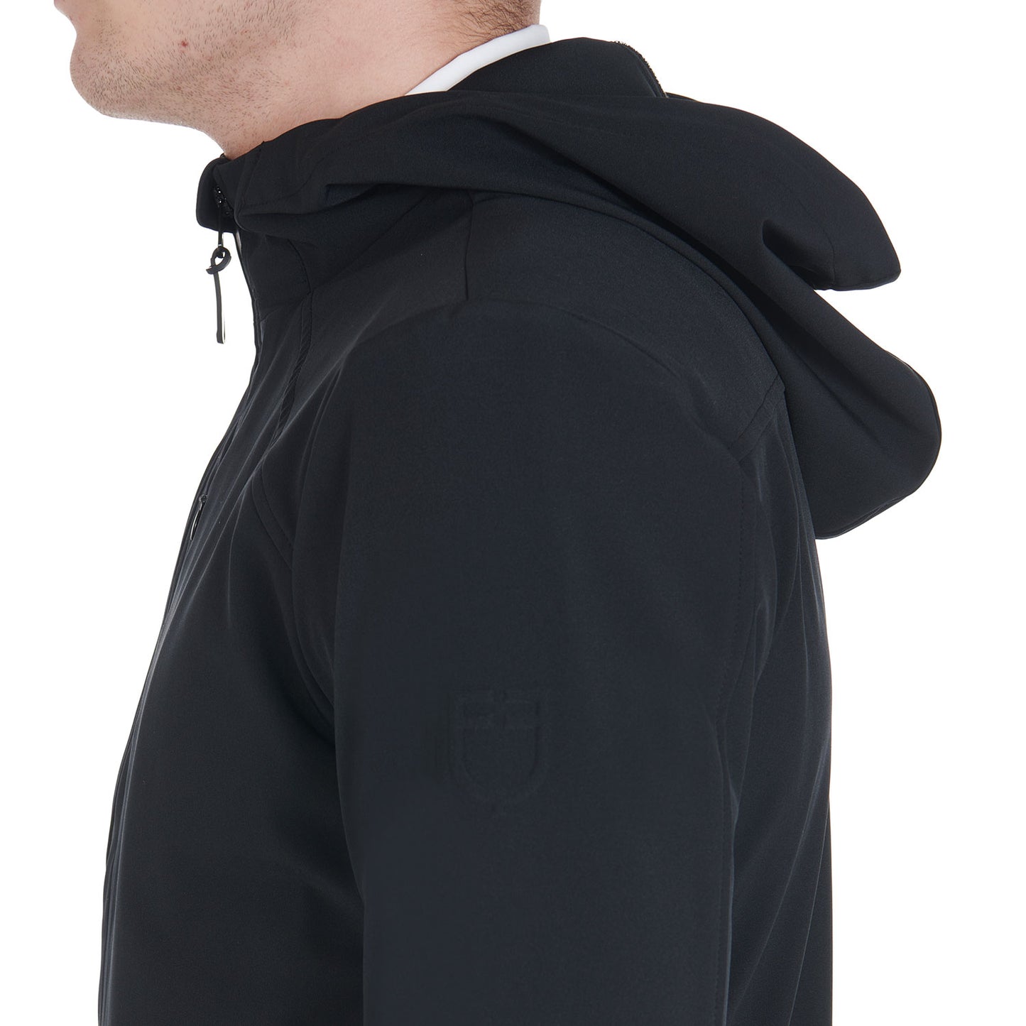 Veste homme technique, black - Equestro Spring / Summer 25