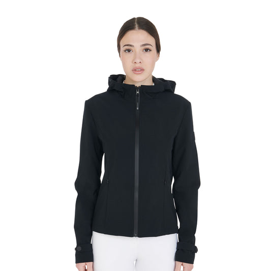 Veste softshell slim, Black - Equestro Spring / Summer 25