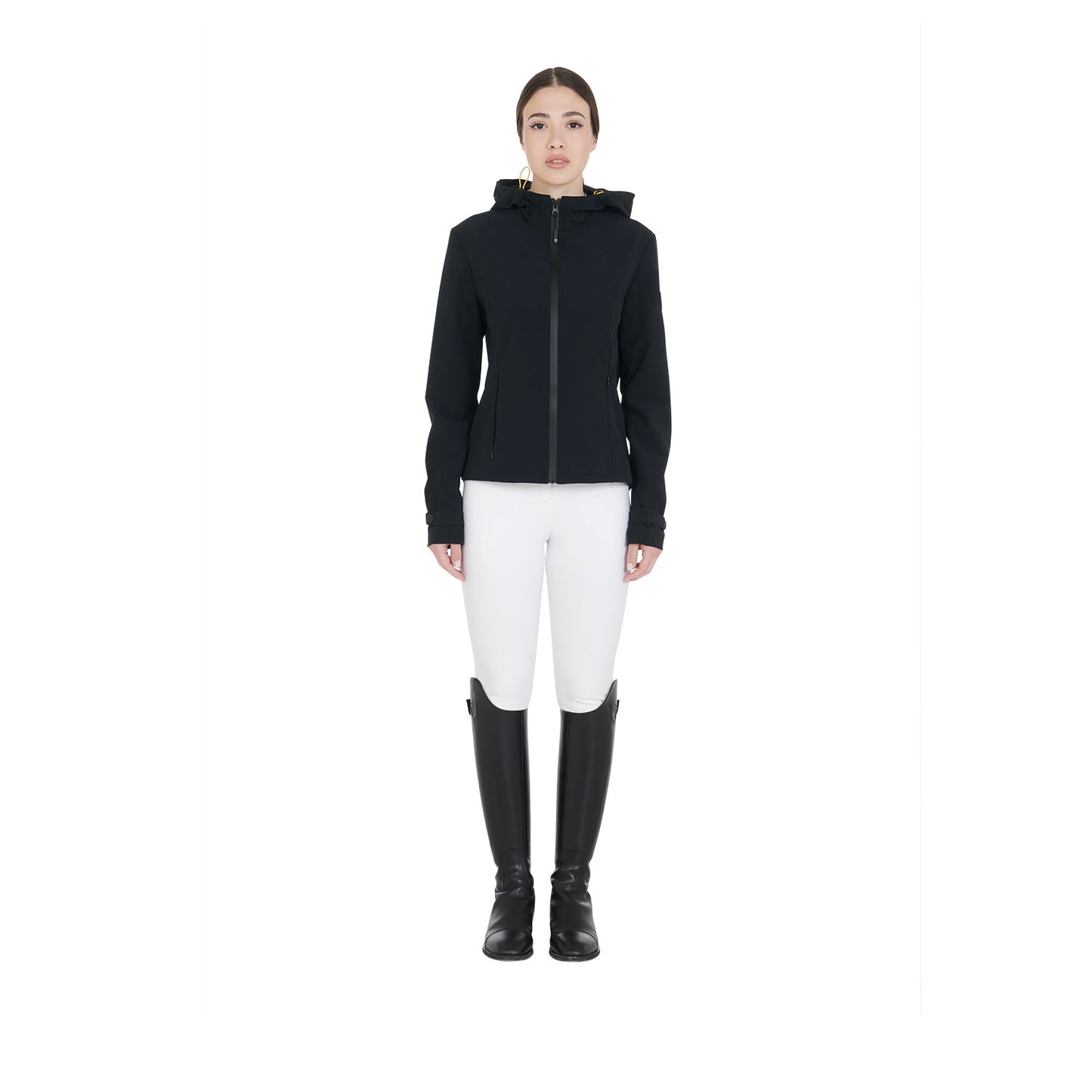 Veste softshell slim, Black - Equestro Spring / Summer 25