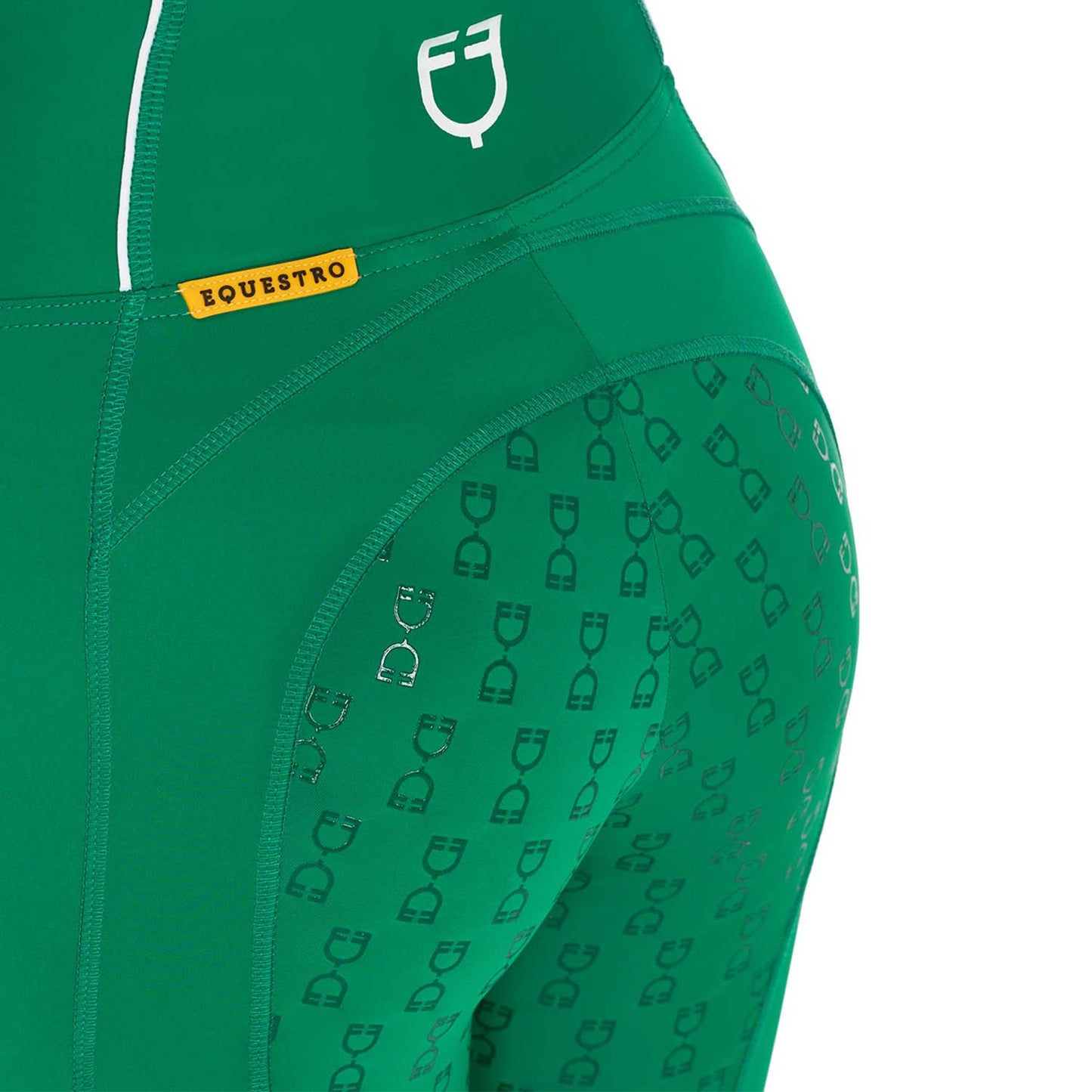 Legging slim fit, Ultramarine Green - Equestro Spring / Summer 25