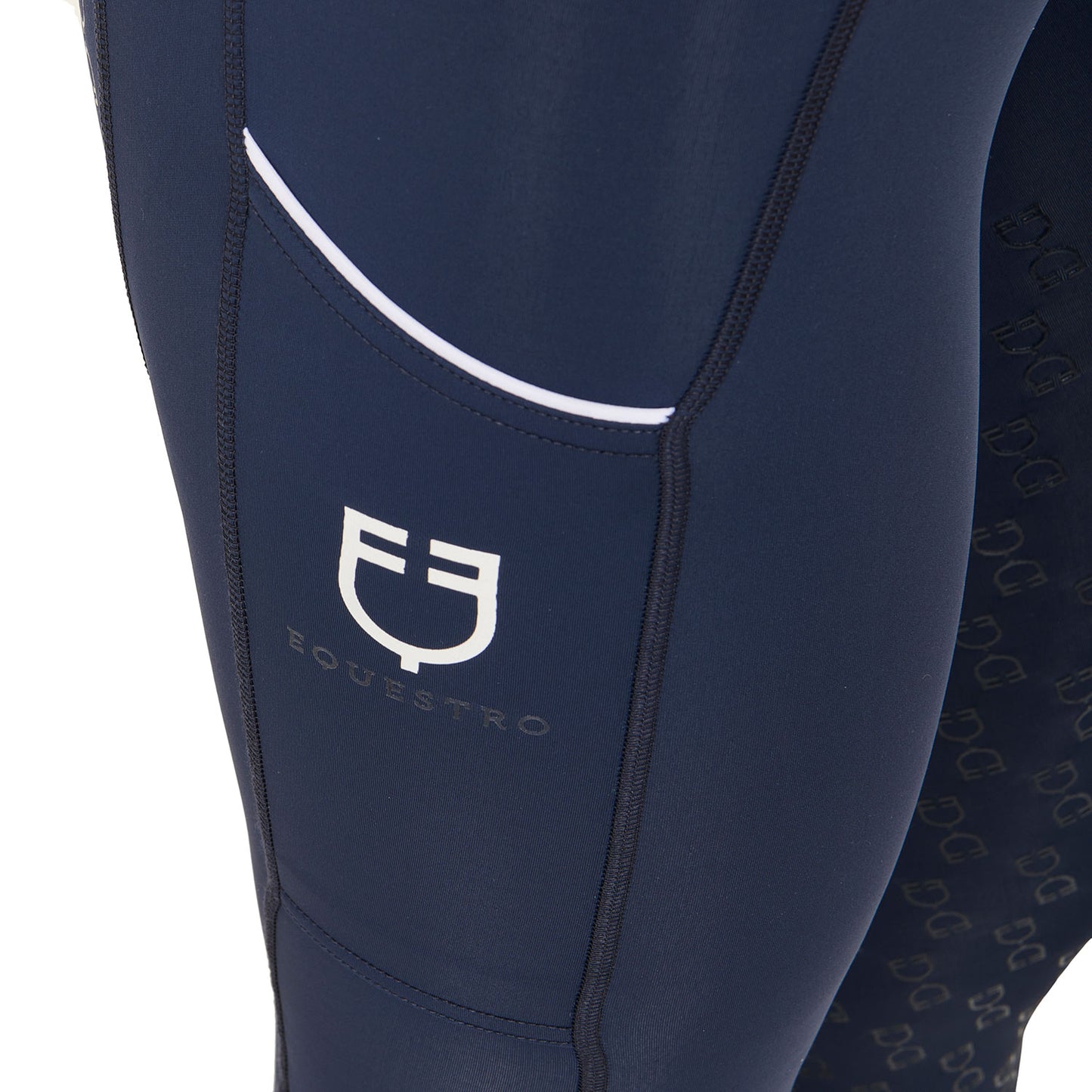 Legging slim fit, Navy blazer - Equestro Spring / Summer 25