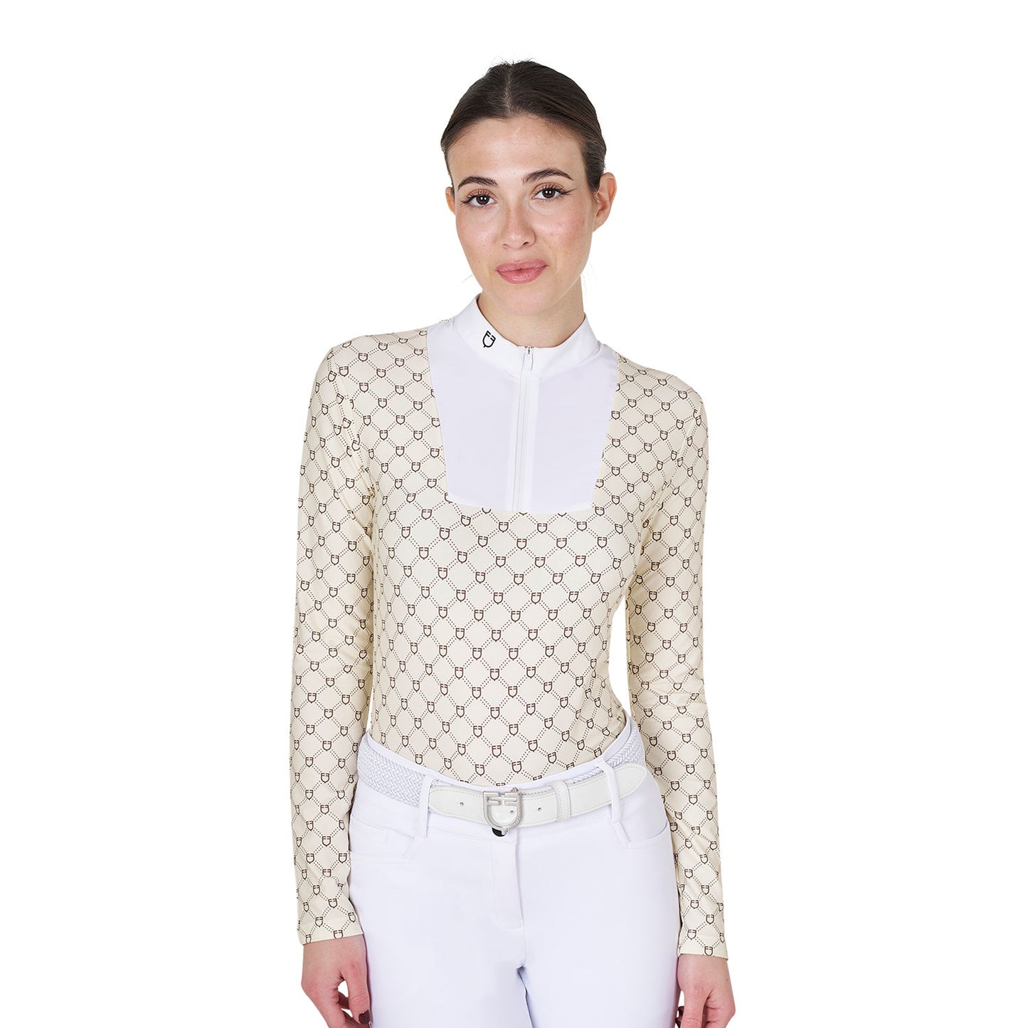 Polo de compétition Monogram - Equestro AW 25