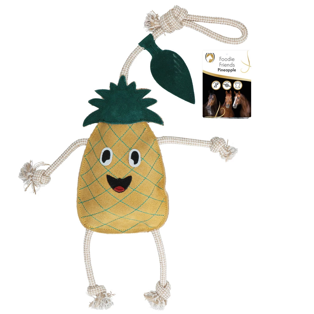 Jouet pour chevaux forme Ananas