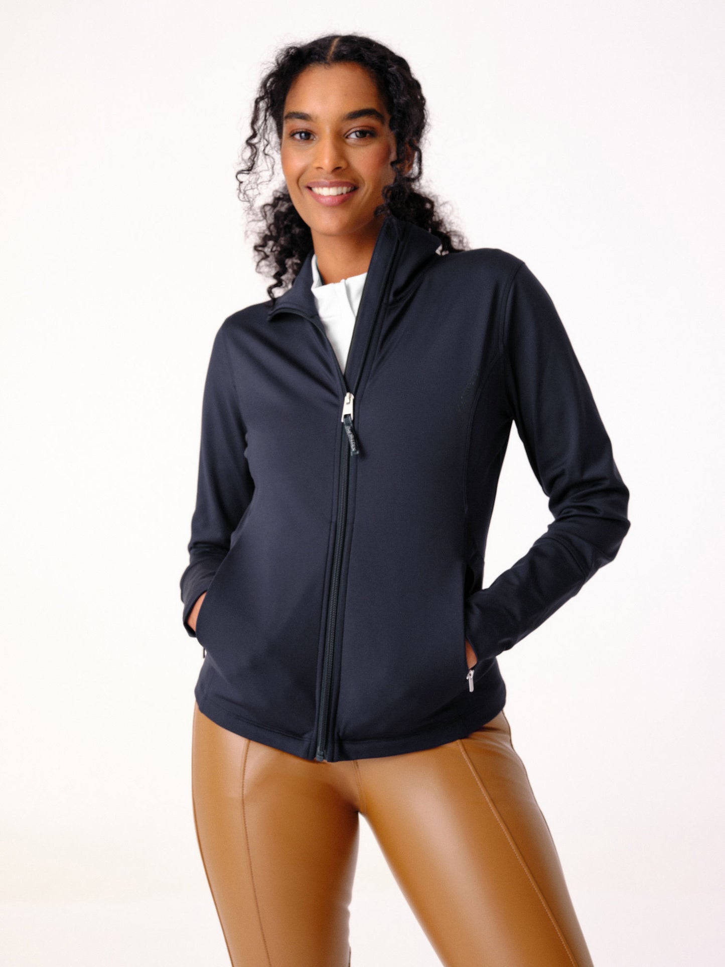 Veste zip, Mae Mid Layer, Navy - Ps of Sweden FW 23