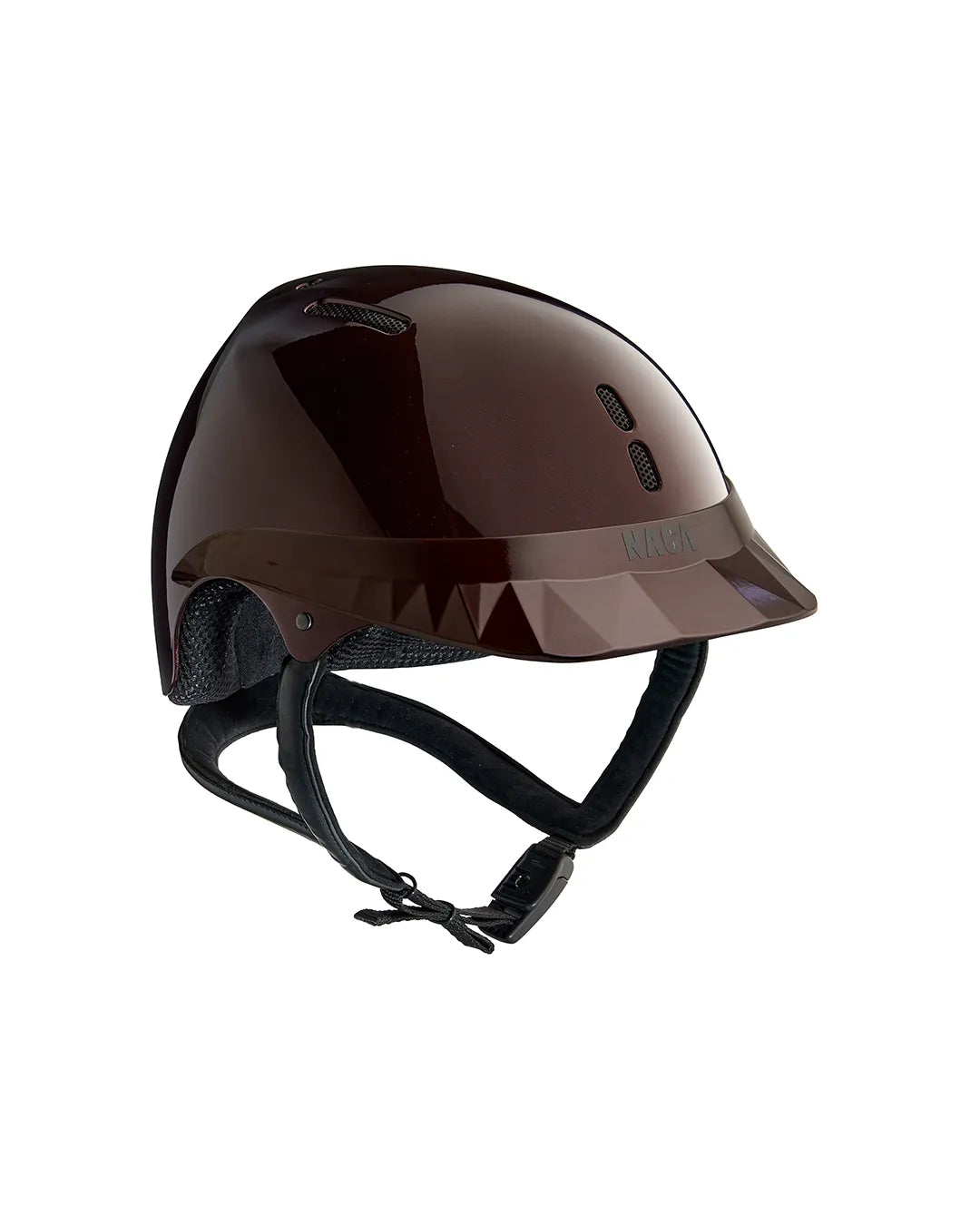 Casque Gravity S, Rubis Prune, brillant (sans visière et mousse) - NACA