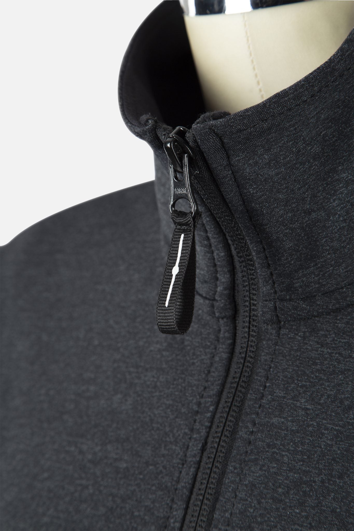 Veste zip Lively, Nero mélangé - Animo