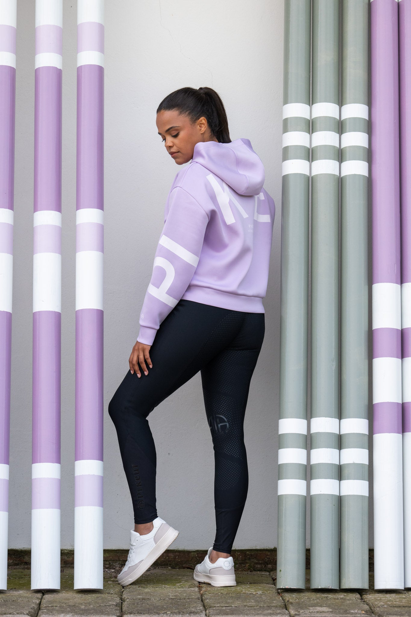 Hoody zip Athleisure, Lavender Blush - Pikeur Spring/Summer 25