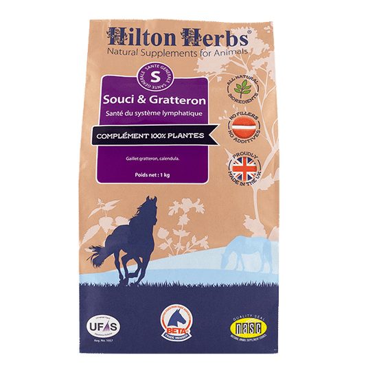 Souci & Gratteron, Système lymphatique, engorgement du cheval, 1 kg - Hilton Herbs