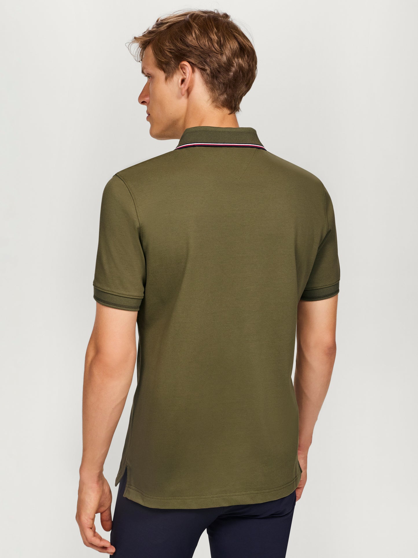 Polo homme Harrison Utility Olive - Tommy Hilfiger Spring / Summer 25