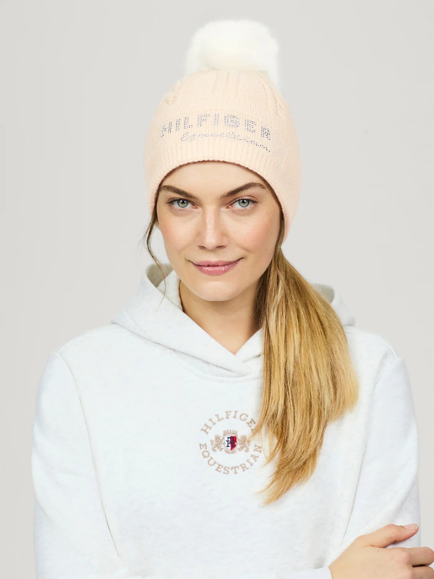 Bonnet Perry Pompom - Tommy Hilfiger AW 25