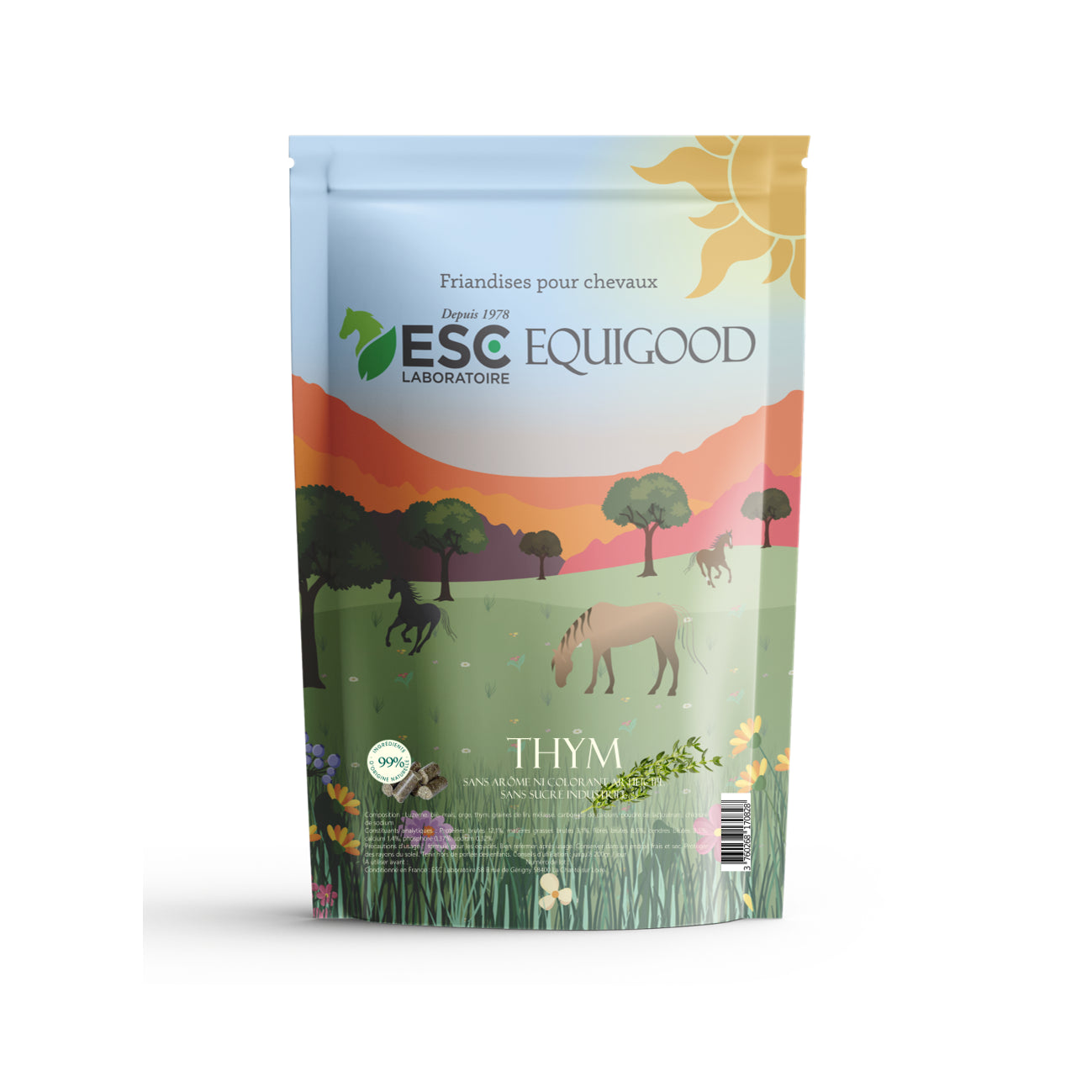 Equigood Fruit Himbeere - Leckereien für Pferde - ESC Laboratoire