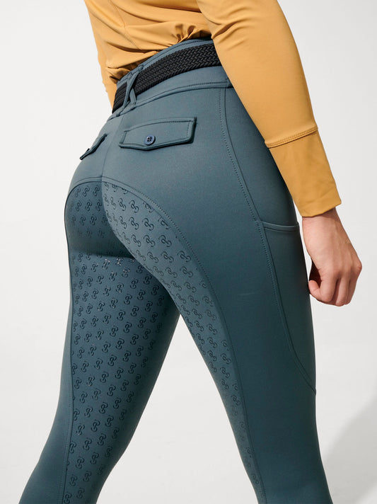Legging Katja Full Grip, Smokey teal - Ps of Sweden 2024