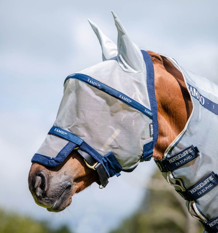 Masque anti-mouches Rambo plus - Horseware