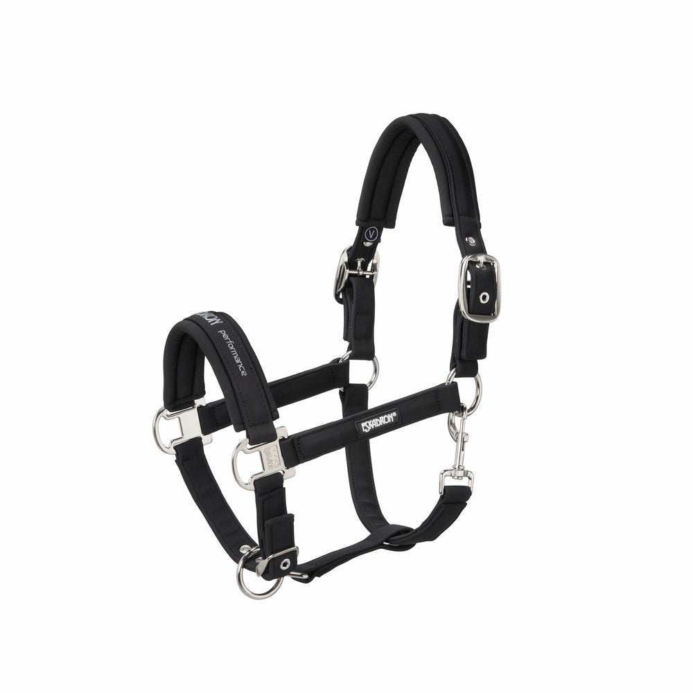 Licol Pin buckle Softhsell, Black - Eskadron
