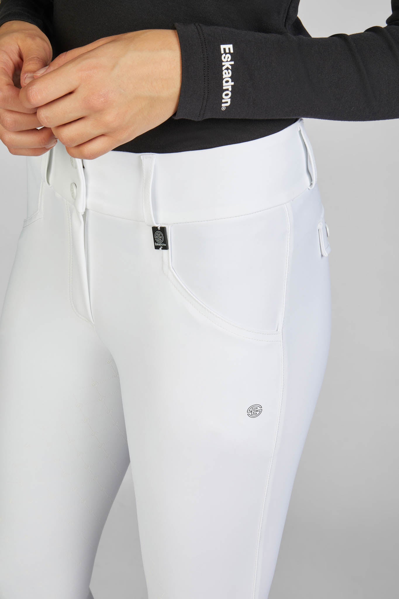 Pantalon d'équitation, white - Eskadron Dynamic SS 2024