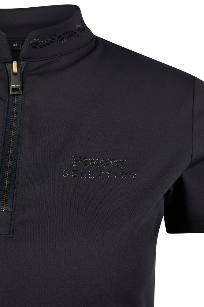 Tee-shirt Function selection, black - Pikeur Spring/Summer 25