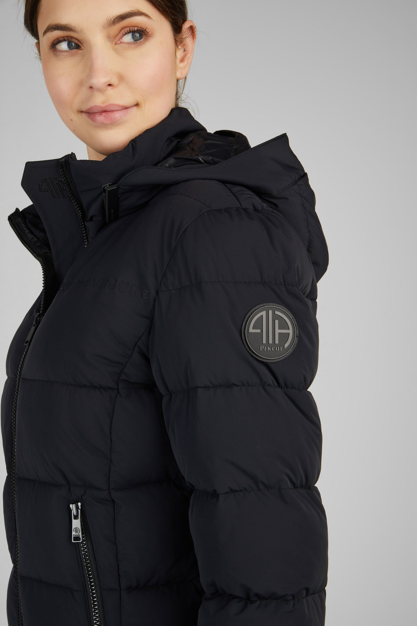Doudoune Quilt jacket, Black - Pikeur AW 24