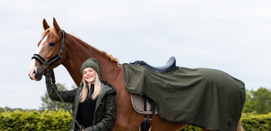 Couvre rein imperméable CAVALJORID, Seaweed- Cavallo AH 2023