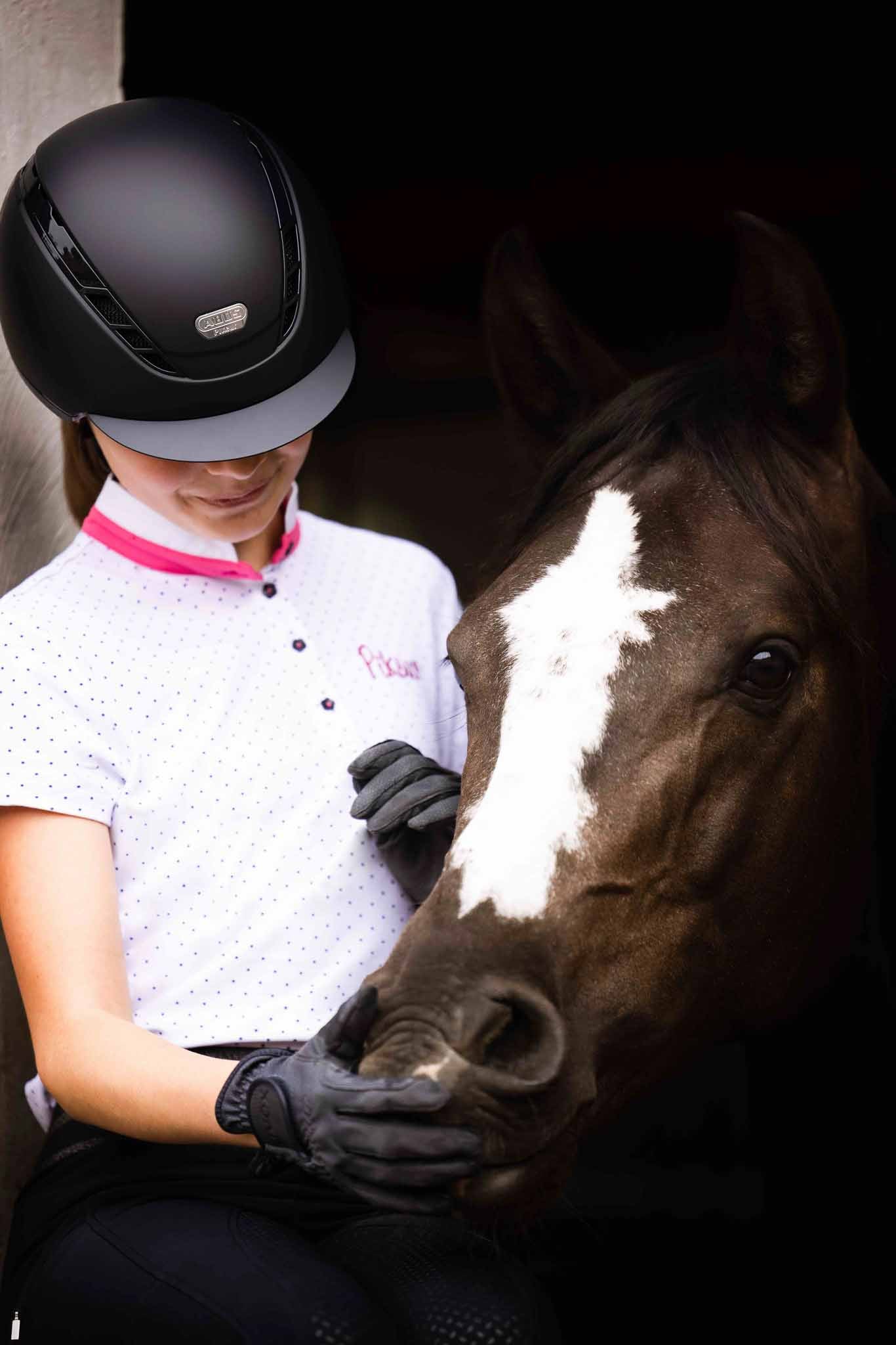 Casque d'équitation AirDuo, Midgnith blue - ABUS Pikeur