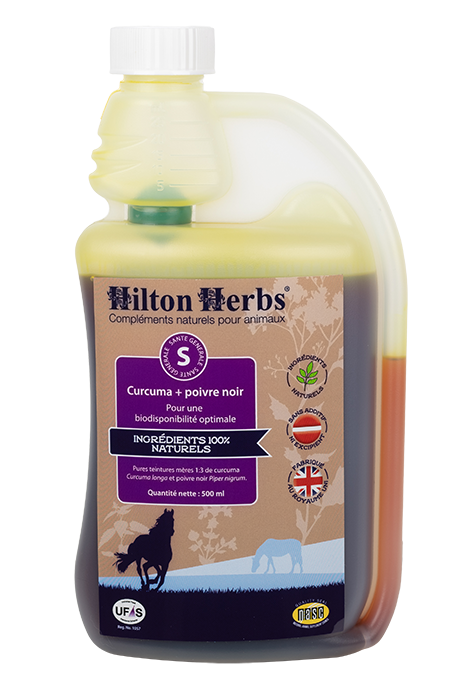 Curcuma + poivre, 500 ml - Hilton Herbs