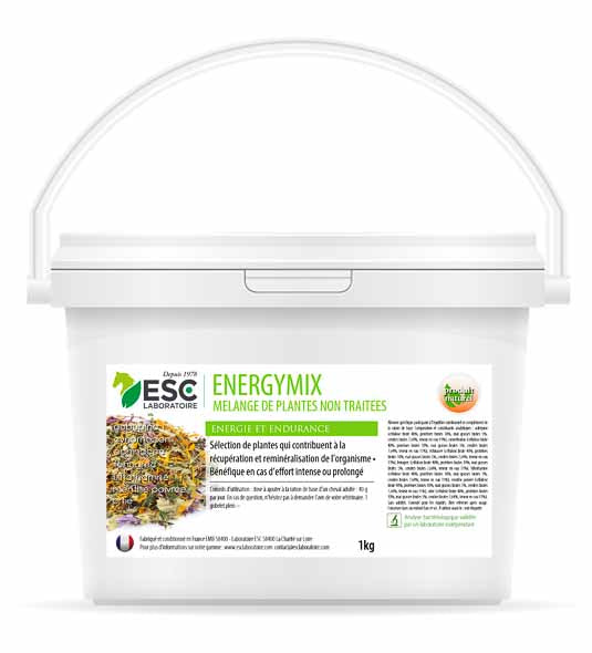 Energymix, Soutien de l’effort chez le cheval - ESC Laboratoire