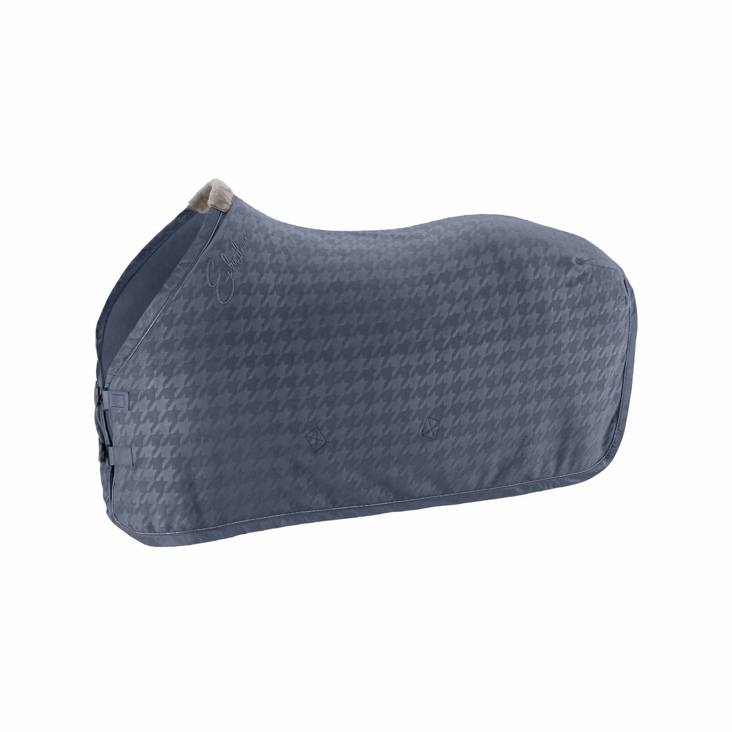 Geprägtes Fleeceshirt, Taubenblau - Eskadron Essence 22/23