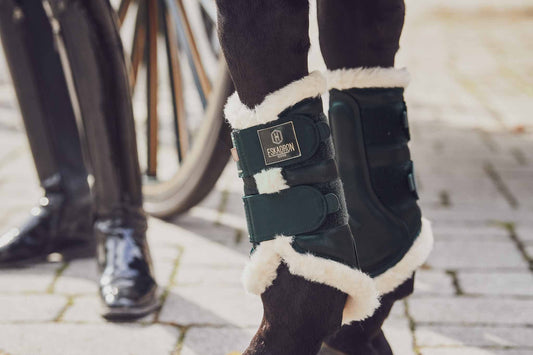 Gamaschen aus Softslate Evo-Wolle, Antikgrün - Eskadron Heritage 21/22