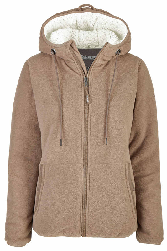 Fleece-Kapuze mit Reißverschluss Tara, Plaza Taupe - Eskadron Fanatics 21/22