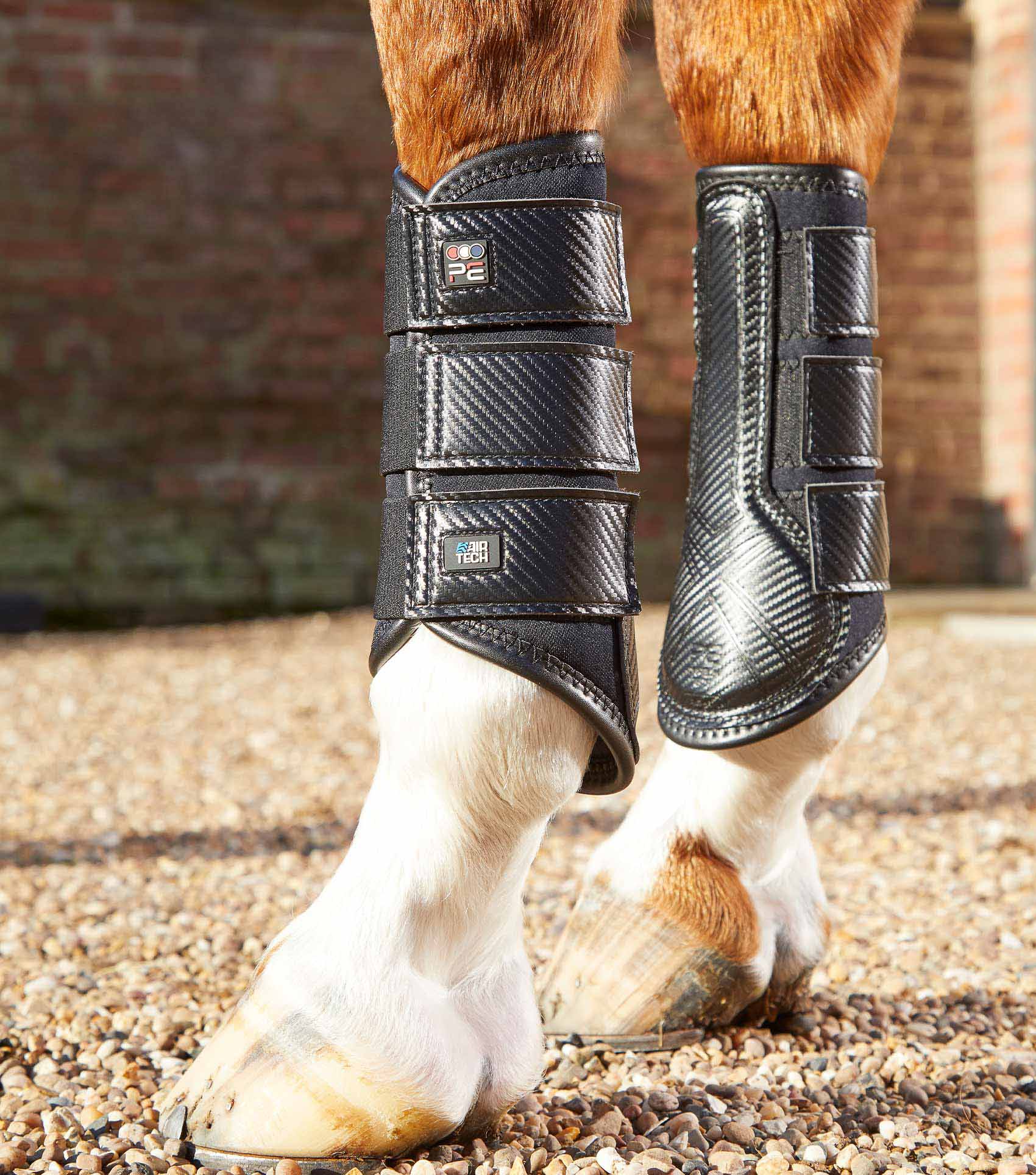 Guêtres postérieurs pour cheval Premier Equine Carbon Tech Air Cooled PREMIER EQUINE Guêtres postérieurs pour cheval Premier Equine Carbon Tech Air Cooled PREMIER EQUINE