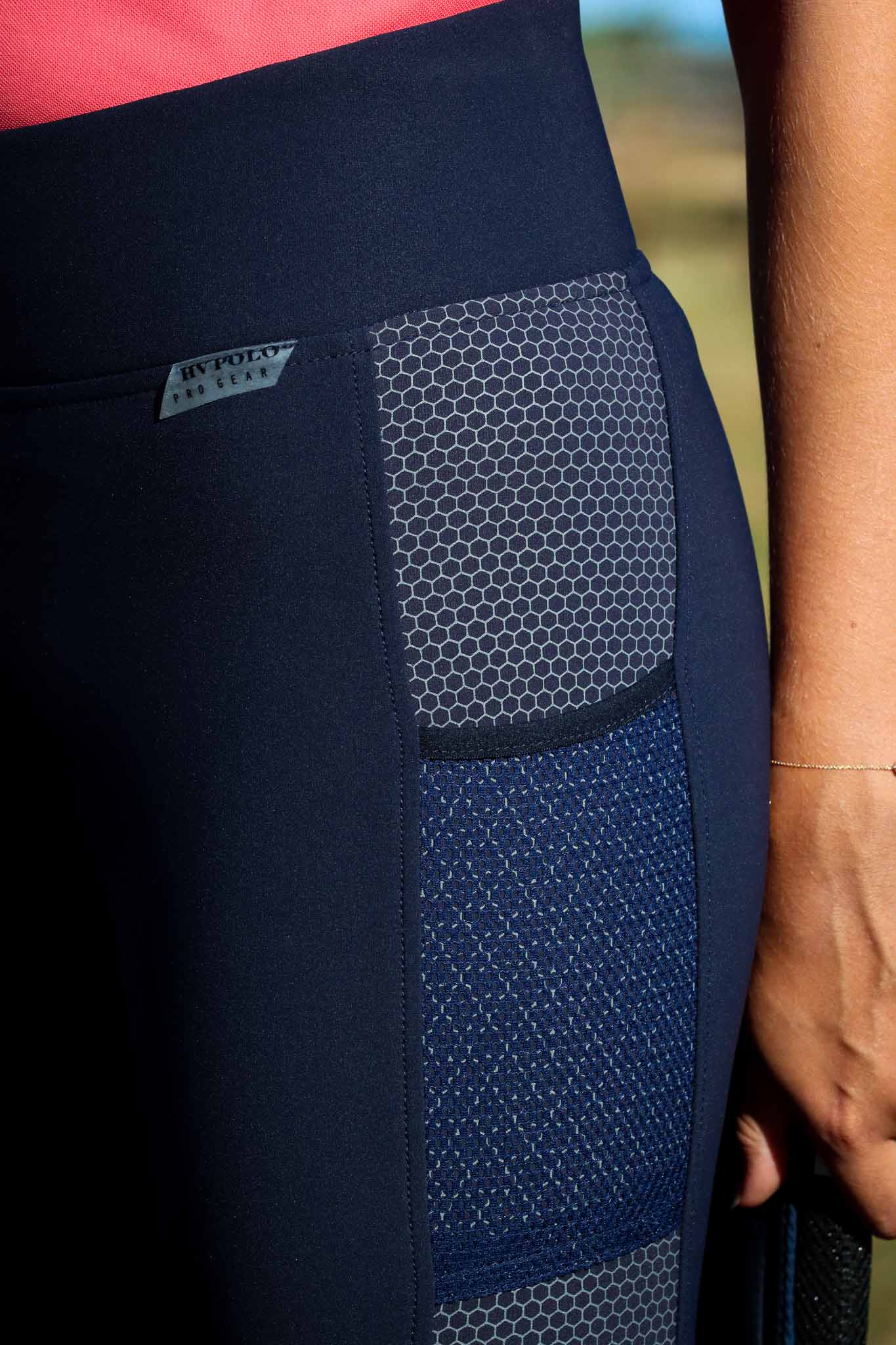 Reitleggings, Boston FSS, Marineblau - HV Polo