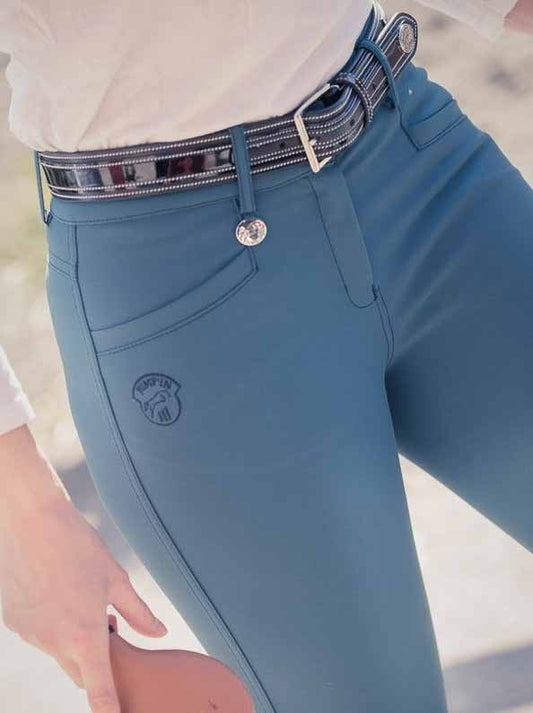 Lady's Super-X riding breeches, Lagoon - Jump'In